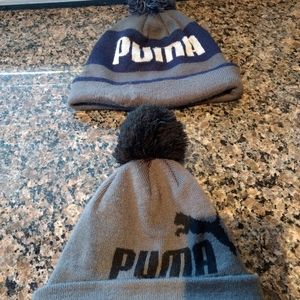 2 Boys Puma Toques